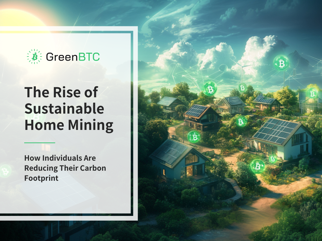The Rise of Sustainable Home Mining: How Individuals Are Reducing Their Carbon Footprint
